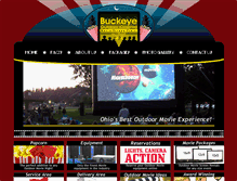 Tablet Screenshot of buckeyeoutdoorcinema.com